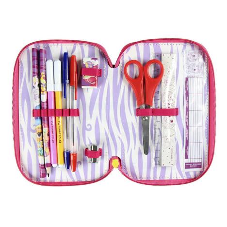 Shimmer & Shine Purple Triple Decker Filled Pencil Case Extra Image 1